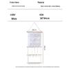 Children's Wall-Mounted Hair Accessory Organizer Bag