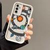 Astronauts Space Planets Phone Case For MOTO G9 G24 G32 G34 G52 G54 G56 G60 G75 G84 G85 G86 E32 E40 EDGE 40 50 50F 60E 60 Cover
