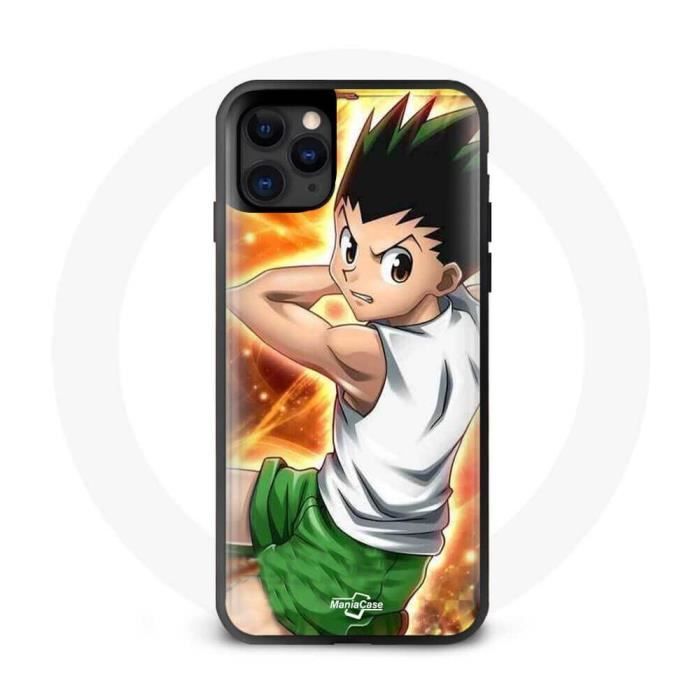 Coque - Maniacase - Iphone 13 - Souple - Noir - Anime