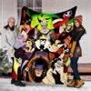 1pc Villains2 Theme Blanket - Digital Print, Polyester, Cozy for All Seasons, Perfect for Outdoor, and Travel