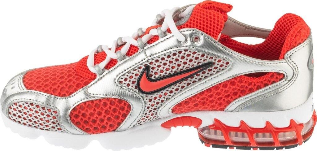 Кроссовки Nike Air Zoom Spiridon Cage 2 (CJ1288) красный/серебристый