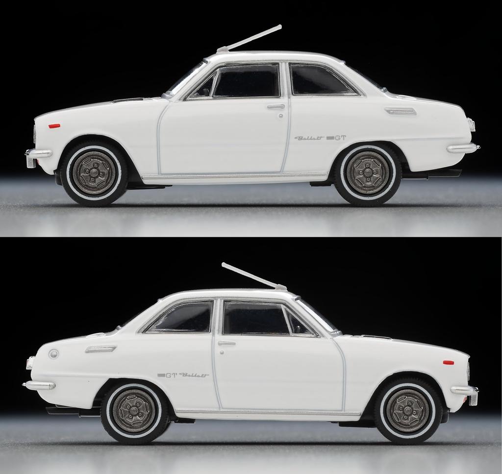Tomica Limited Vintage Isuzu Bellett 1800GT White 1970 Model LV-209a (Finished)