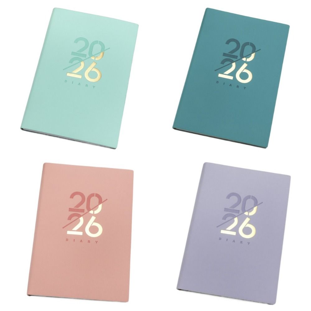 Wear-resistant 2026 Schedule Planner Notepad 12 Months 365 Days Efficiency Notebook  School