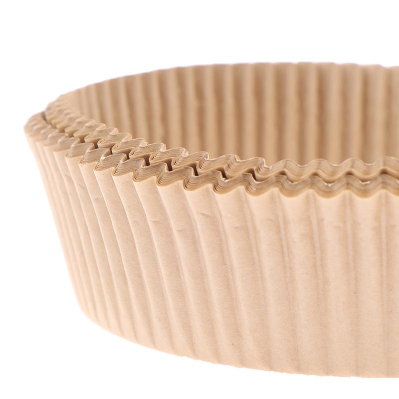 50X одноразовый бумажный коврик для фритюрницы с антипригарным покрытием для выпечки, жарки, маслостойкий