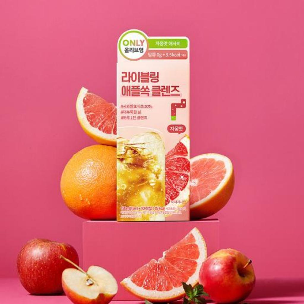 [LIVELING] Очищающий чай 15 мл x 10 шт. 4 вида