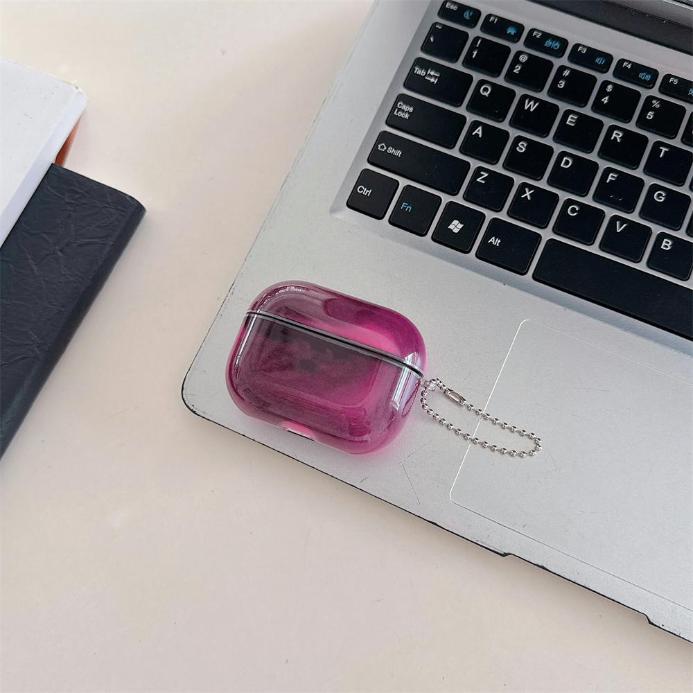 Светящийся чехол для наушников с переливающимся песком для AirPods 2 3 4 Pro 2 3 Движущийся песок Блестки Чехол для наушников Светится в темноте Роскошная Сияющая Раковина
