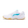 Li Ning Hard Court King Fashion Casual Shock Absorption Non-Slip Low-Top Tennis Shoes Unisex Sneakers White Blue ATTV001-2