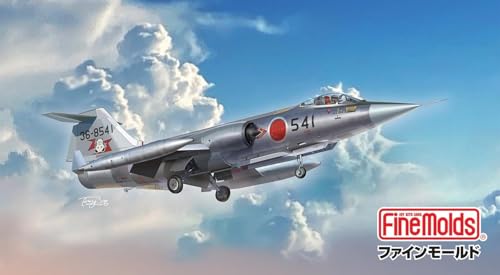 Fine Molds 1/72 Серия реактивных самолетов Силы самообороны Японии F-104J Истребитель "Эйко" Пластиковая модель FF07 (Самолет)