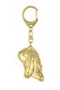 Bay Horse – Gilded key ring with horse, handbag decoration – Design 01 | Art-Dog