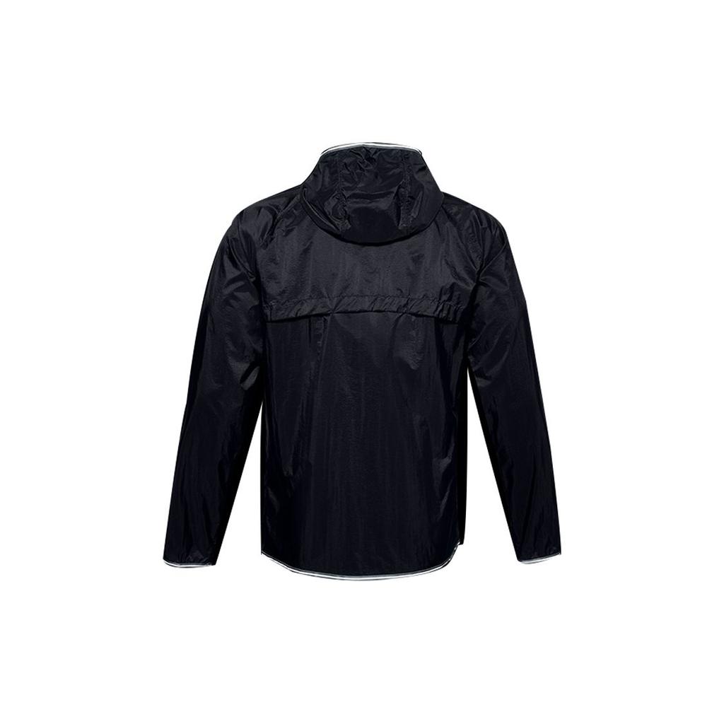 Under Armour Qualifier Storm Packable Running Hoodie Мужские толстовки с капюшоном, черные 1326597-002