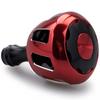 Увеличенная ручка катушки 32 мм, ручка shimano daiwa, общее использование (Шимано Тип А) (Дайва С) для серии Wheel (Черный Красный) (510)