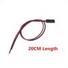 10 шт./лот 2PIN 2-контактный женский соединительный провод 26AWG 2P Dupont кабель для 3D-принтера длина 10 см/20 см/30 см