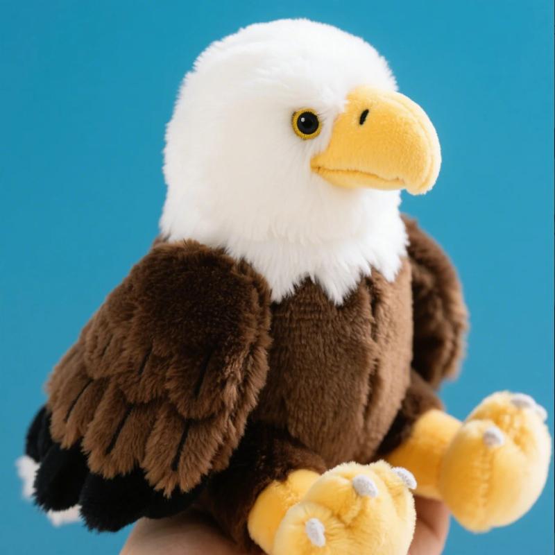 Новая игрушка Интернет-знаменитость Животное Белоголовый Милый Морской Орел Модная Плюшевая Кукла