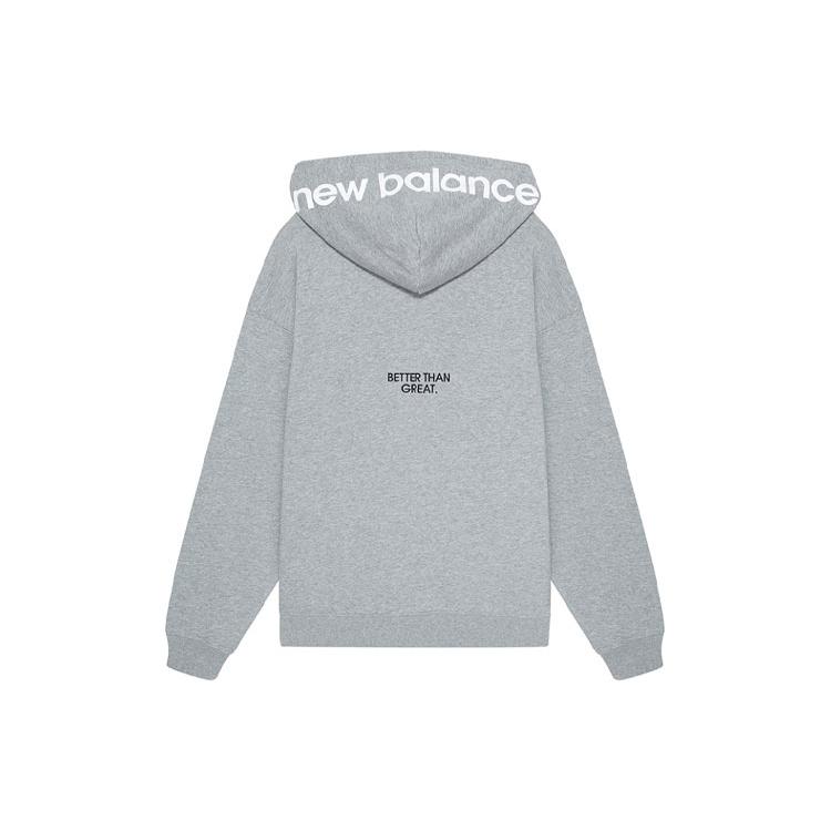 New Balance Sweatshirt Unisex Gray MDA3E013-GR