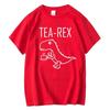 Summer Men's T-shirt Tops Quality 100% Cotton Cool Funny Dinosaur Design Printing O-neck Men Tshirt Cool T-shirt Male Tee Shirts