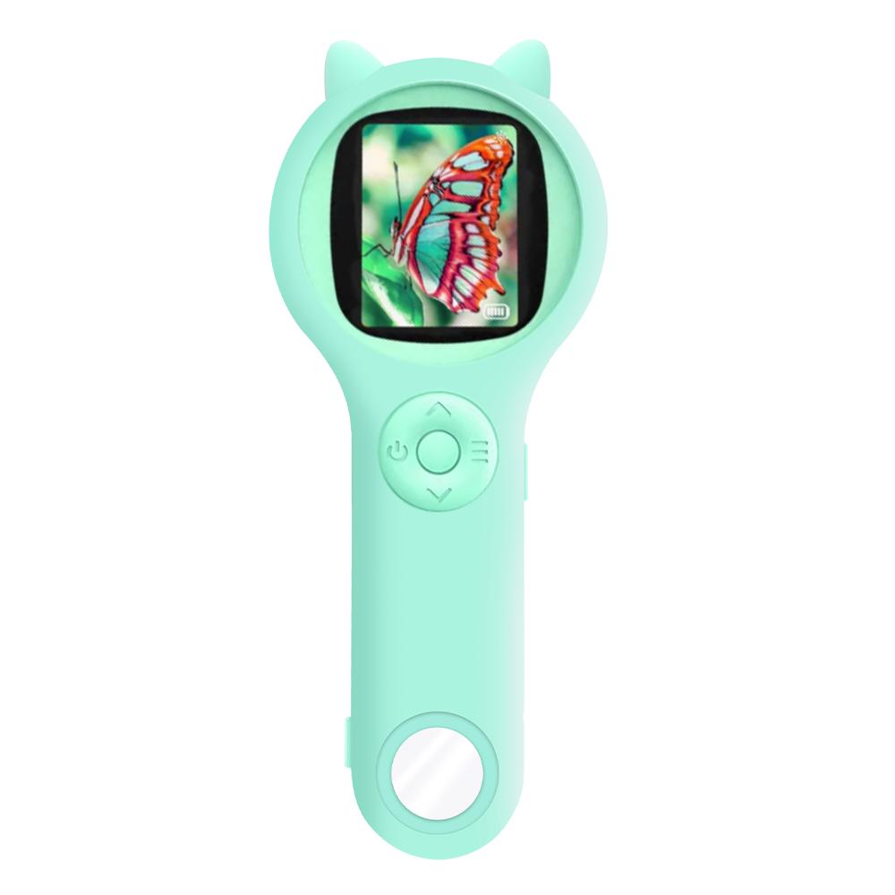 Мини детский оптический микроскоп с функцией фото и видео 500X наблюдение за микроскопическим миром научные детские развивающие игрушки