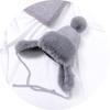 New Baby Boys Girls Hat Kids Children Ear Flap Muff Winter Warm Plush Cotton Cap Outdoor Warm Knitted Beanie Gifts Hat