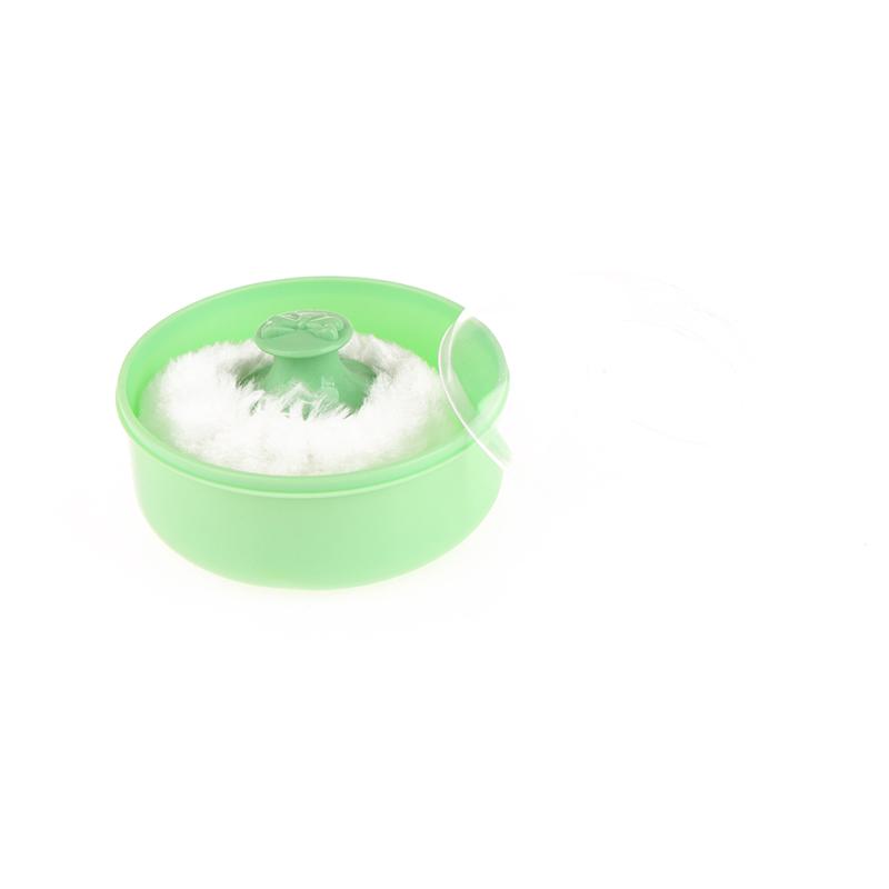 Сухая пудра-пуховка с коробкой Baby Soft Face Body Cosmetic Powder Puff Talcum Powder Sponge Box Case Case Container