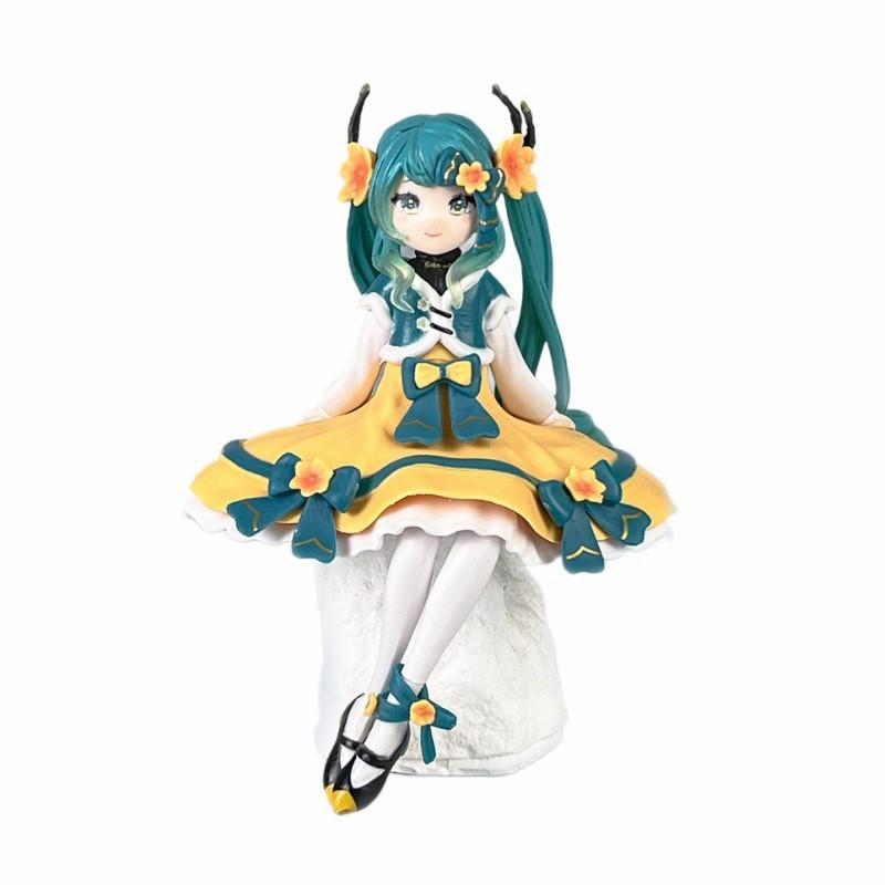 4.33-7.87 Inch Hatsune Miku Anime Action Figures Noodles Stopper Model Figure Toys Collectible Gift For Toys Hobbies Children