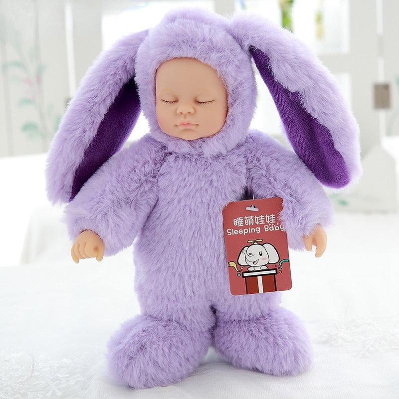 Cute Plush Rabbit Toy Stuffed Bunny Bear Newborn Baby Toy Bjd Baby Doll Baby Kids Appease Toys Children Gift