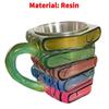Расписная кружка-книга, новинка, 3D, расписные книги, кофейная кружка, креативная чашка для питья, коллекция, подарки для любителей литературы
