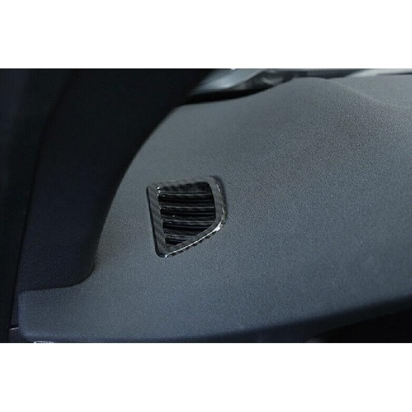 For Range Rover Evoque -23 Carbon Fiber Dashboard Upper Air Outlet Vent Trim