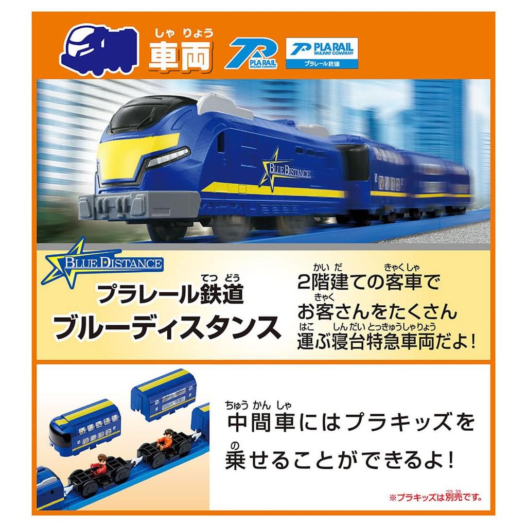 Takara Tomy Plarail Move Your Plarail Best Selection Set Train Toy 3 and Let's Town! (Ages Up)