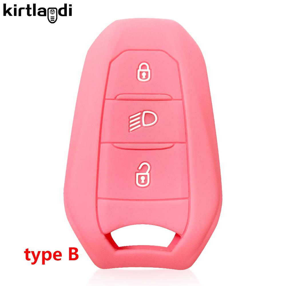 Для Fiat Scudo для Opel Combo для Peugeot Rifter 2020 207 208 307 308 407 408 5008 308SW 2008 для Citroen C4 Чехол-кожура для ключа