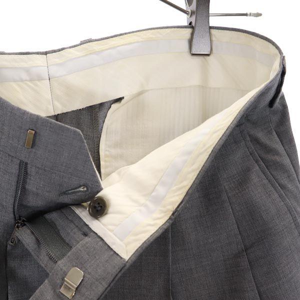 Fendi Сделано в Италии шерстяные брюки 50 Серые Мужские Б/У