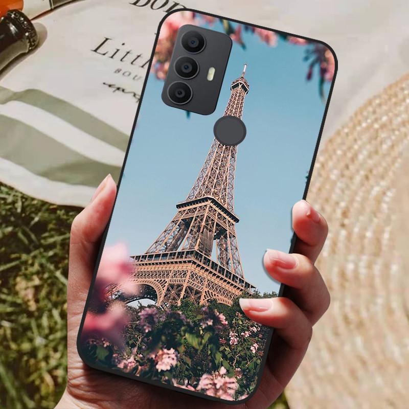 Для чехла Coque TCL 30 SE Чехол 305 306 Мягкий силиконовый задний чехол Чехол для телефона Защитный чехол для TCL 306 305 Fundas Etui TCL30SE 30SE