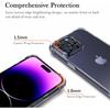 Противоударный чехол Airbags для iPhone 16E 16 E 15 Pro Max 14 Plus 13 Mini 12 11 X Xs Xr Se 2022 2020 7 8 6 6S 16Pro Crystal Clear Phone Cover Аксессуары