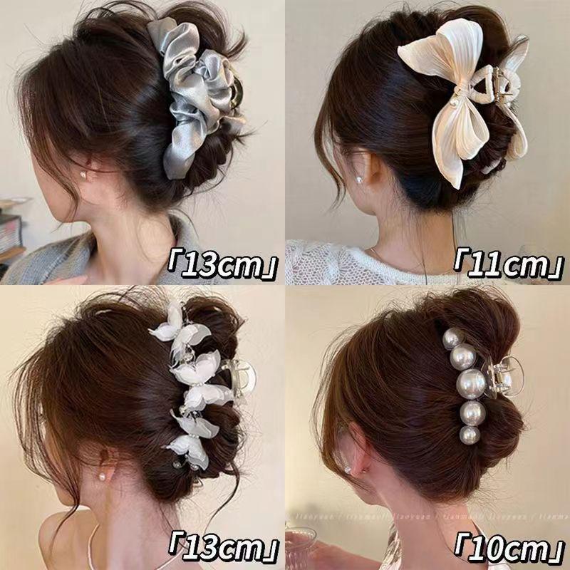 2025 Женская заколка-краб для волос высокого класса с цветными блоками