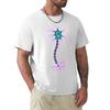 Brain Neuron Science Colorful Design Tshirt Lightweight Print Tshirt