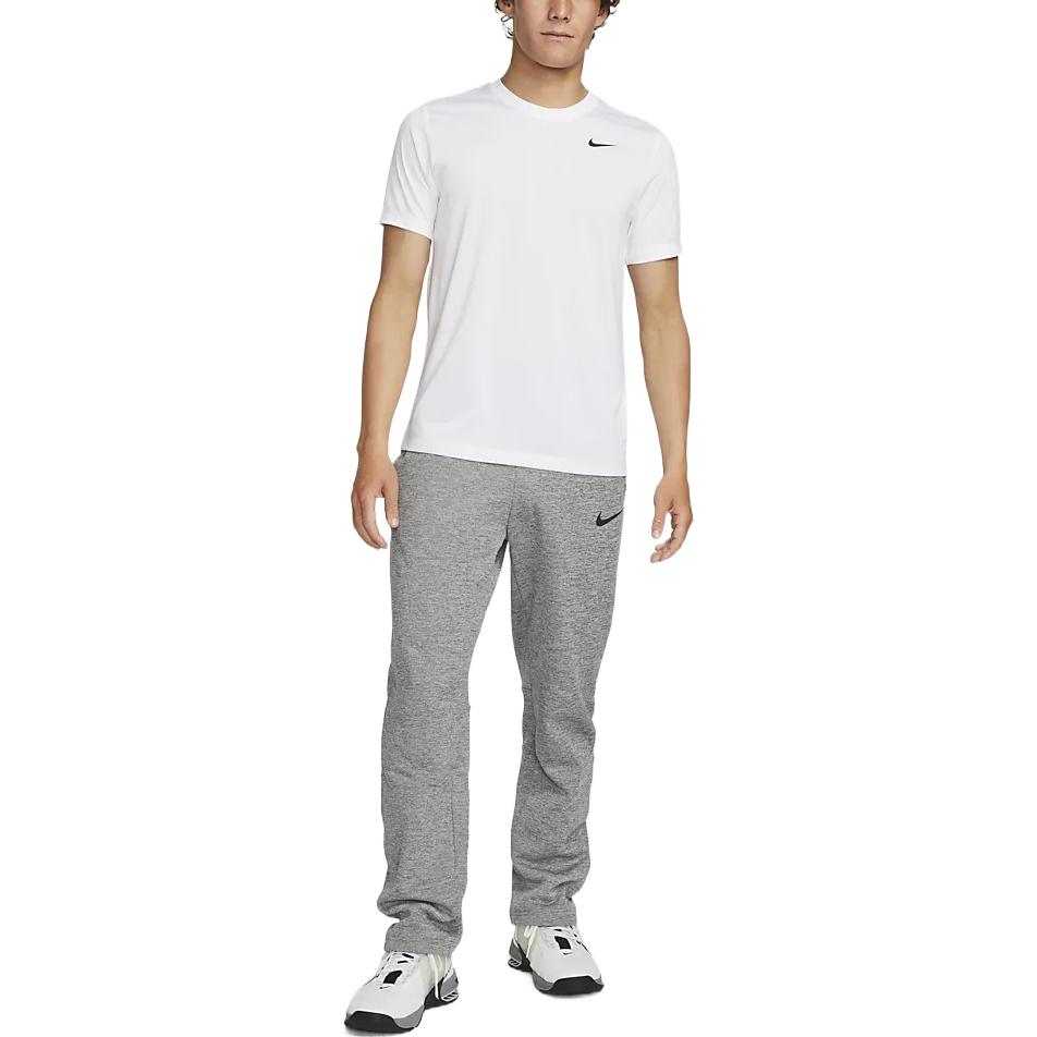 Nike Футболки Мужские Белые С Круглым Вырезом Умеренный Прямой Крой DX0990-100