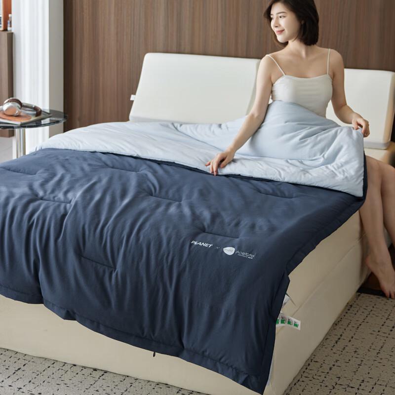 Двухслойное одеяло с контролем температуры «Мечтательная планета»