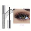 1pc Glitter Diamond Mascara Sparkly Snowflake Waterproof Smudge-proof Eyelash Makeup For Music Festival