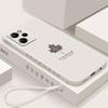 Чехол для Xiaomi POCO X5 Pro, мягкий жидкий силикон, кленовый лист, защитная задняя крышка, чехол-оболочка для телефона Xiaomi POCO X5 X5Pro