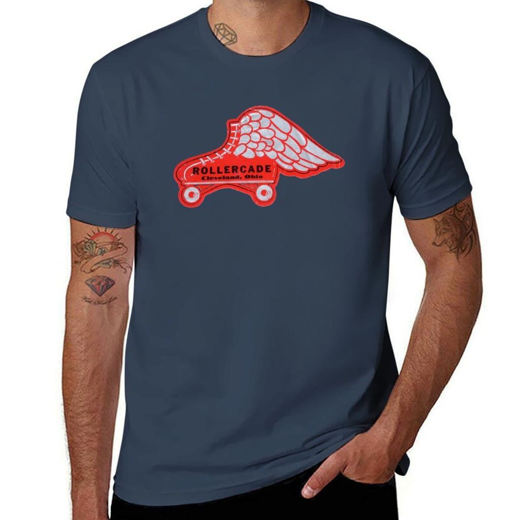 Cleveland Rollercade Tshirt Casual Trendy Streetwear Tee Shirt