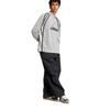 adidas Originals Originals Удобная Мода Простая Полосатая Универсальная Футболка с Длинным Рукавом Реглан Мужские Топы Светло-Серый JD5375