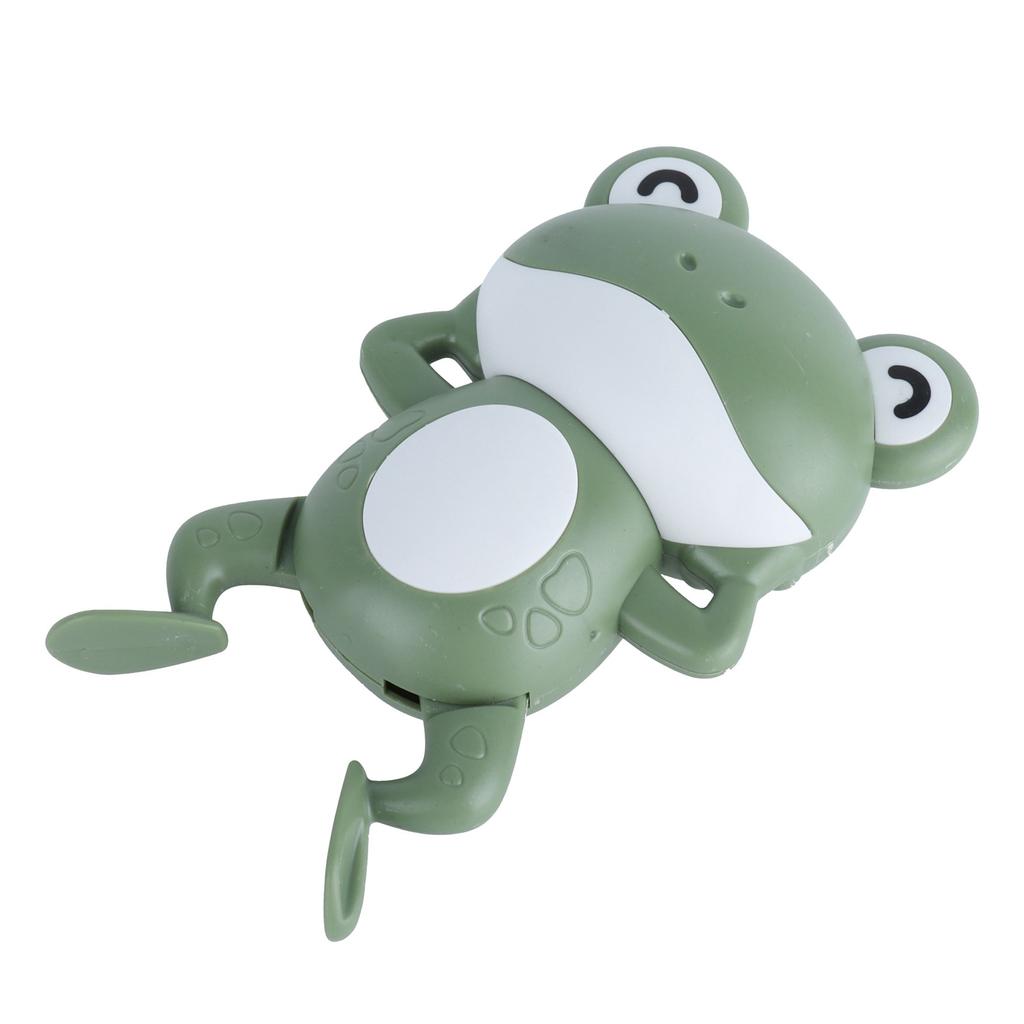 Baby Bath Toys Clockwork Swimming Cute Frogs Floating WindUp Bathtub Toys for Children(Green )