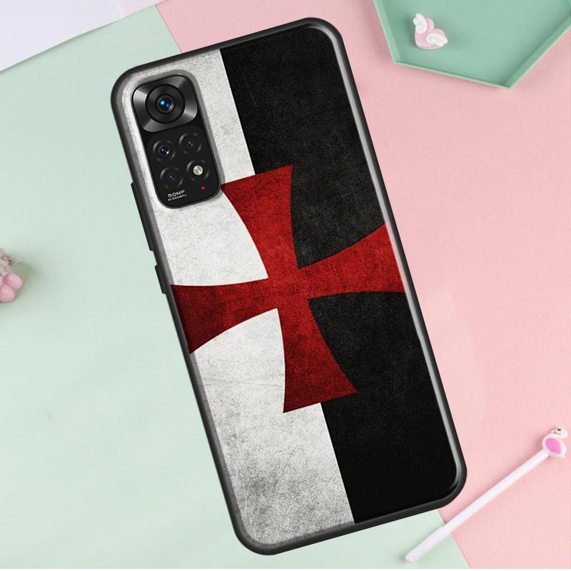 Чехол Templar Knight для Redmi Note 12 Pro Plus для Redmi Note 10 8 9 11 Pro 12S 11S 10S 9S 9C 10C 12C