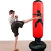 Надувная Фитнес Боксерская Колонна ПВХ Неваляшка Боксерский Мешок Игрушка для Снятия Стресса 1,6 м Оборудование для Домашнего Спортзала Идеально Подходит для Боксерских Тренировок и Воркаута