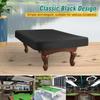 Pool Table Cover Oxford Cloth with PVC Coating Waterproof and Silver Coated for Outdoor Ping Pong Table Cover
