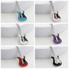 Musical Elements Guitar Keychain Bass Music Lovers Gift Little Fresh Car Key Ring  For Man Women