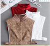 Lace Fake Collar Shirt Women Neck Cover False Collar Blouse Detachable Shirt Collars For Women Clothes Accessories Faux Collar