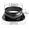 Plastic Vent Pipe Adapter Flange Connector Wall-mounted Ducting Tool Exhaust Pipe Joint Easy Installation