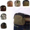 Outdoor Camping Military Tactical Mini Waterproof Waist Bag Compact Double Layer Coin Purse For Women Men