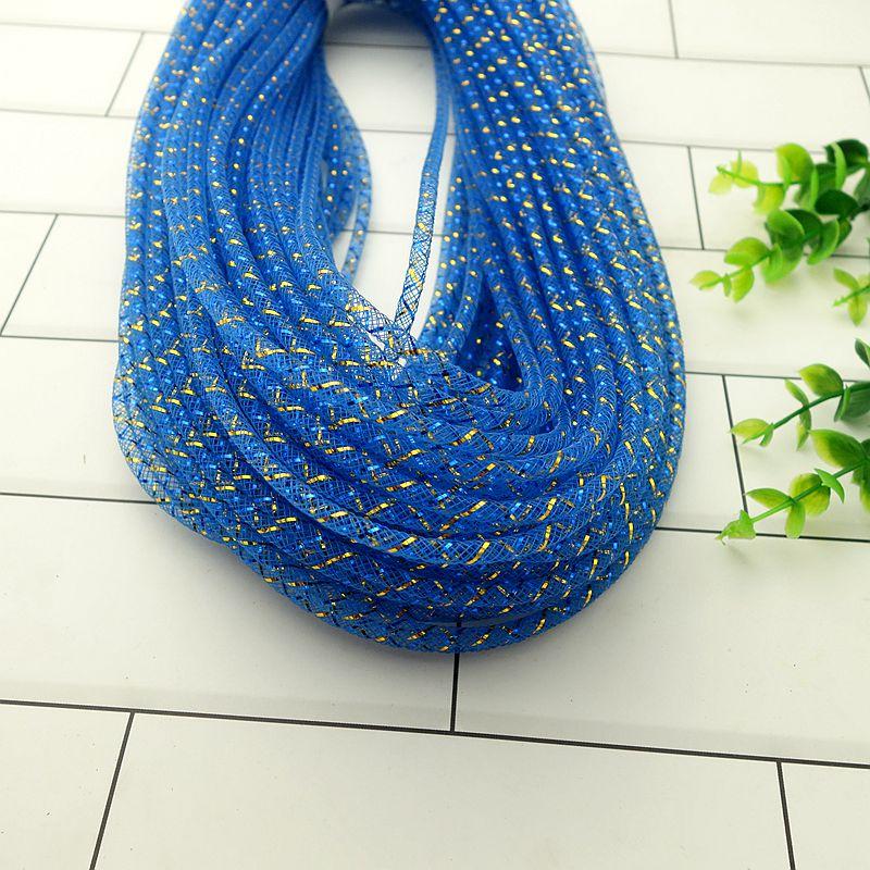 10 м Цветная сетчатая трубка-веревка 4 мм 8 мм Сетчатая трубчатая кринолиновая трубка Свадебное платье Юбка Одежда Сетка Сделай сам Изготовление Ремесленные аксессуары