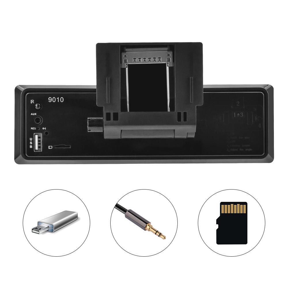 Reakosound Автомобильный радиоприемник 10,1'' сенсорный экран Carplay Универсальный 1 Din автомобильный мультимедиа с Bluetooth Видео Авто Радио Радиоприемник