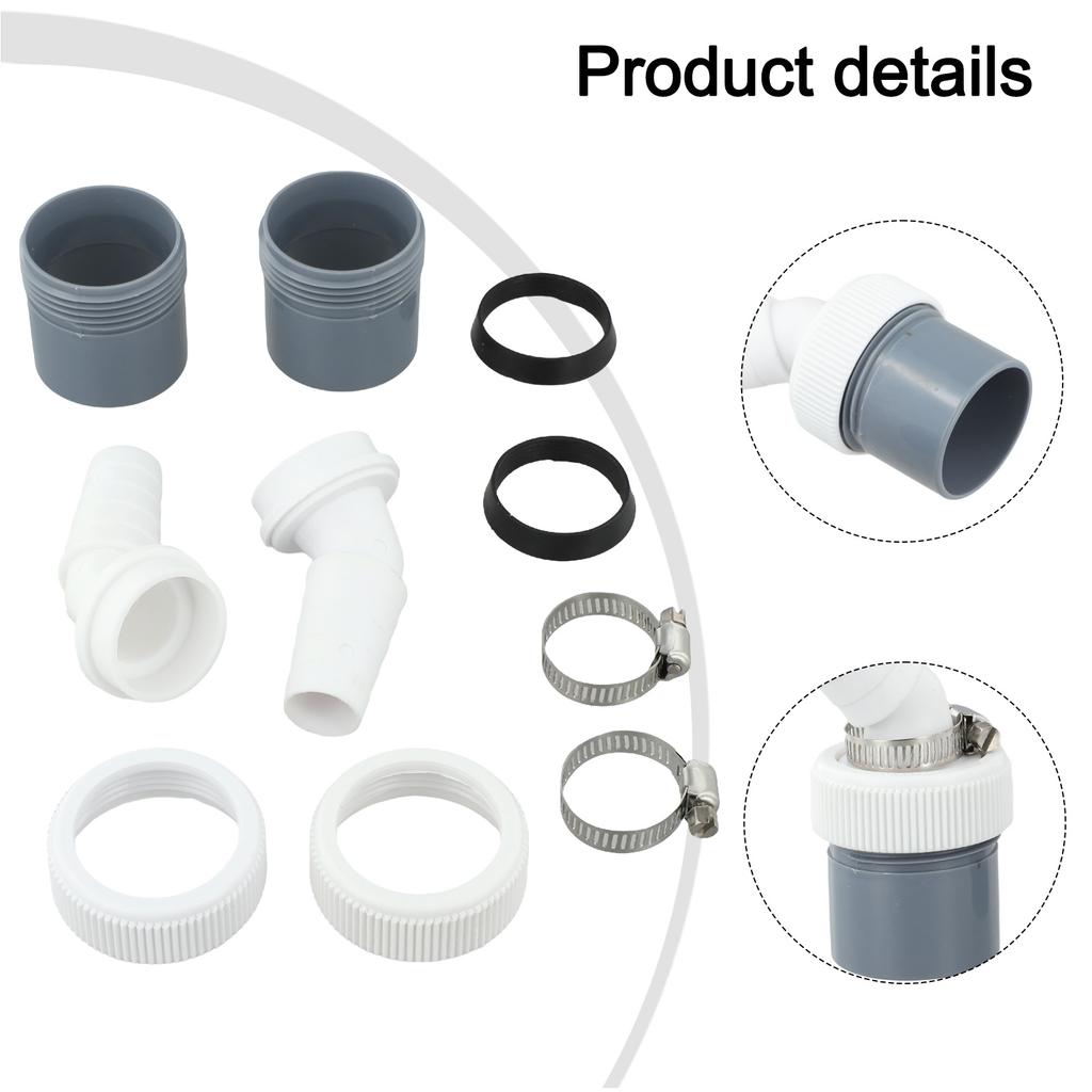 Washbasin Dishwasher Drain Hose 40mm Size Drain Pipe Connector Long-lasting Performance Secure Hose Connection
